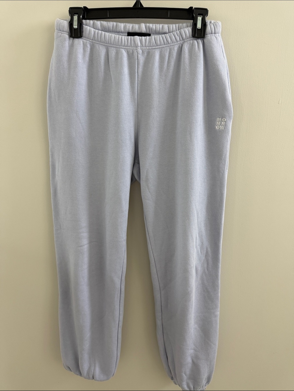 Monrow Light Blue Men's Jogger Sweatpants